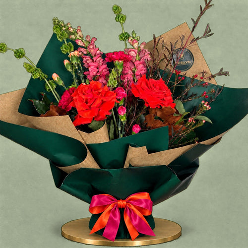 Euphoria – Hot Pinks, Oranges & Reds – Hugobloom florist Adelaide (2)